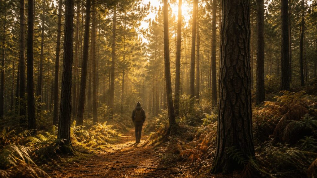 Bain de forêt Shinrin Yoku : immersion sensorielle en forêt