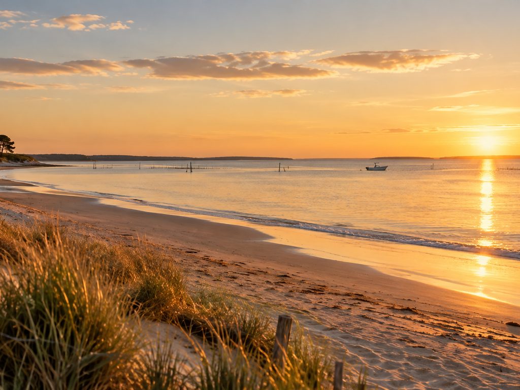 Le Bassin d'Arcachon en septembre : lumière douce et calme retrouvé