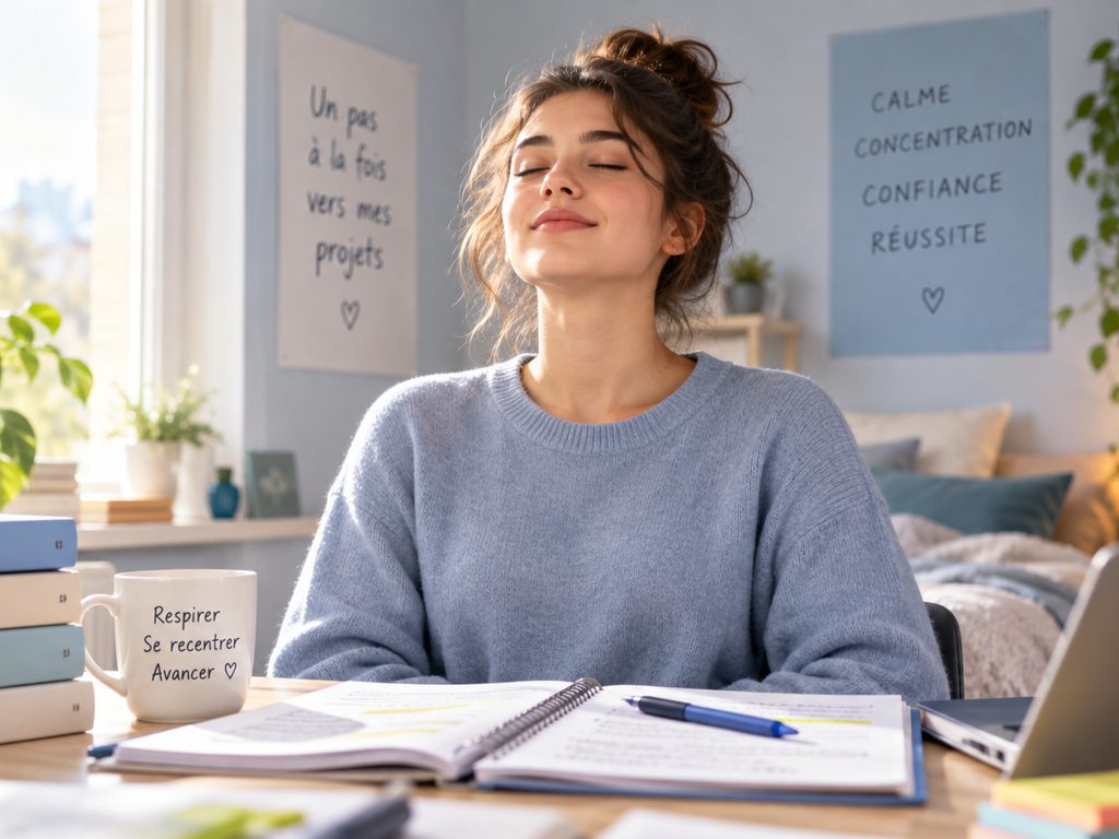 Gérer son stress avant un examen grâce à des approches douces et au Reiki